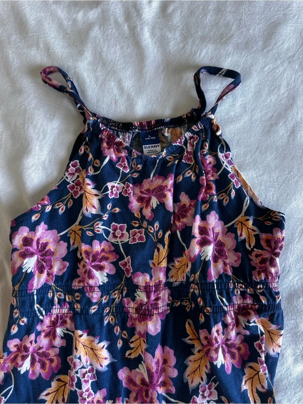 Old Navy Girls Floral Maxi Summer Halter Dress